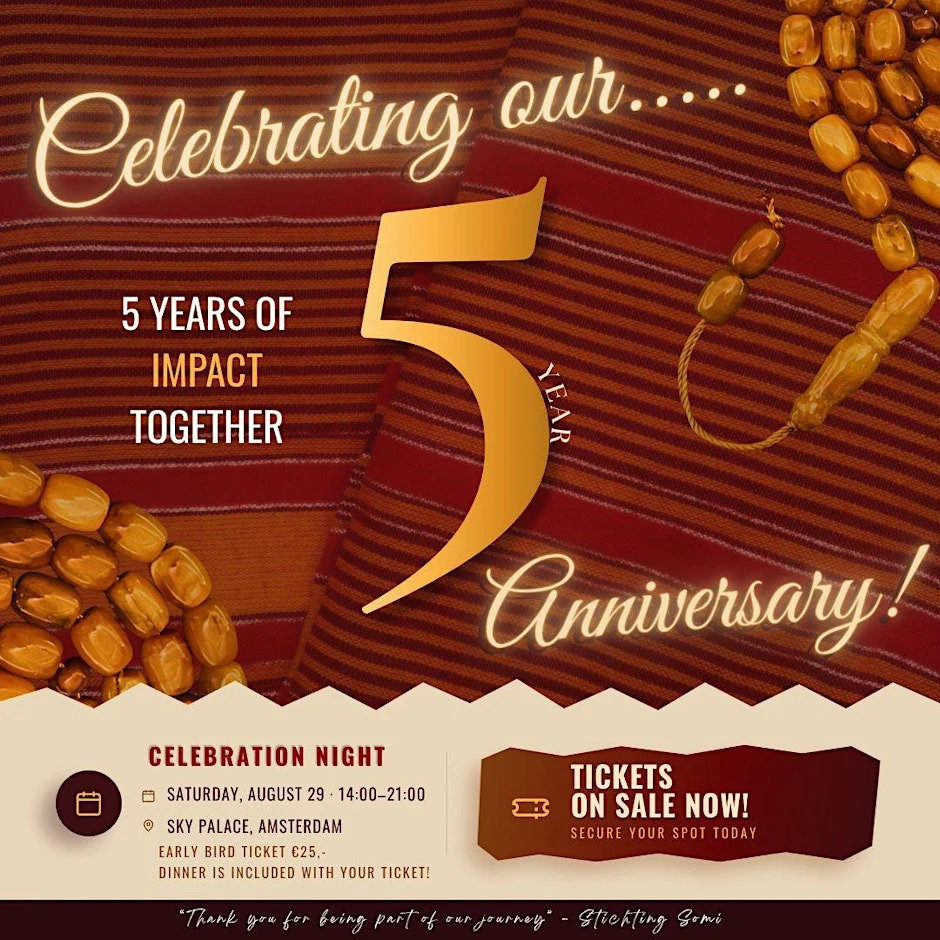 5 year anniversary Stichting Somi