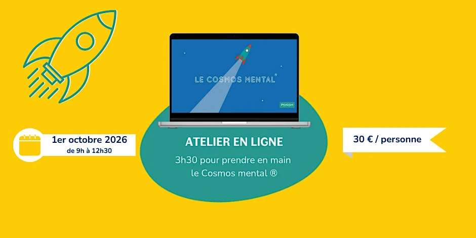 Atelier en ligne Psycom: prise en main du Cosmos Mental®