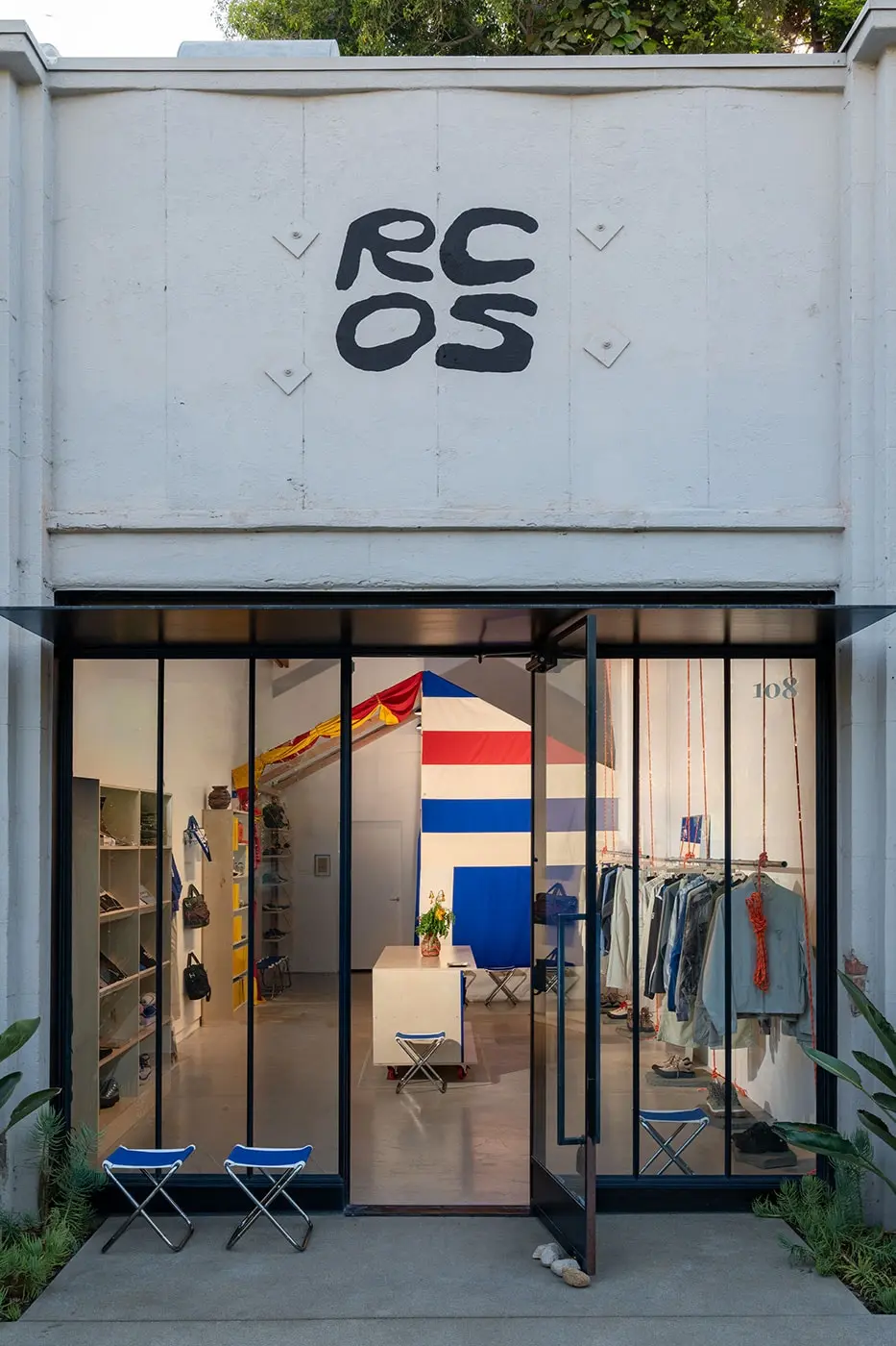 Interior view of RC Outdoor Supply showing the 806-square-foot retail floor